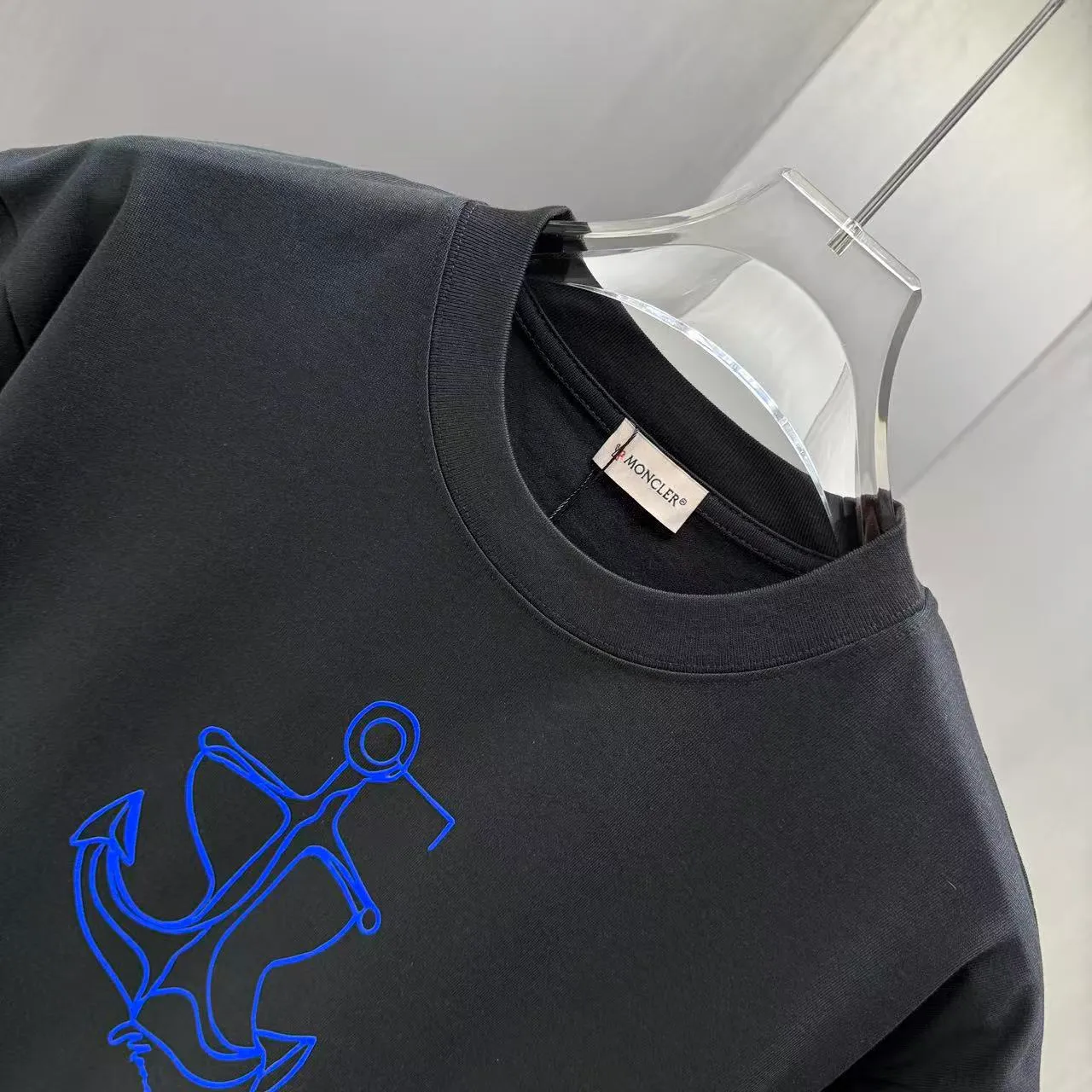 MONCL* * 2026 New Arrival T logo ：Black White Sizes：S M L XL XXL